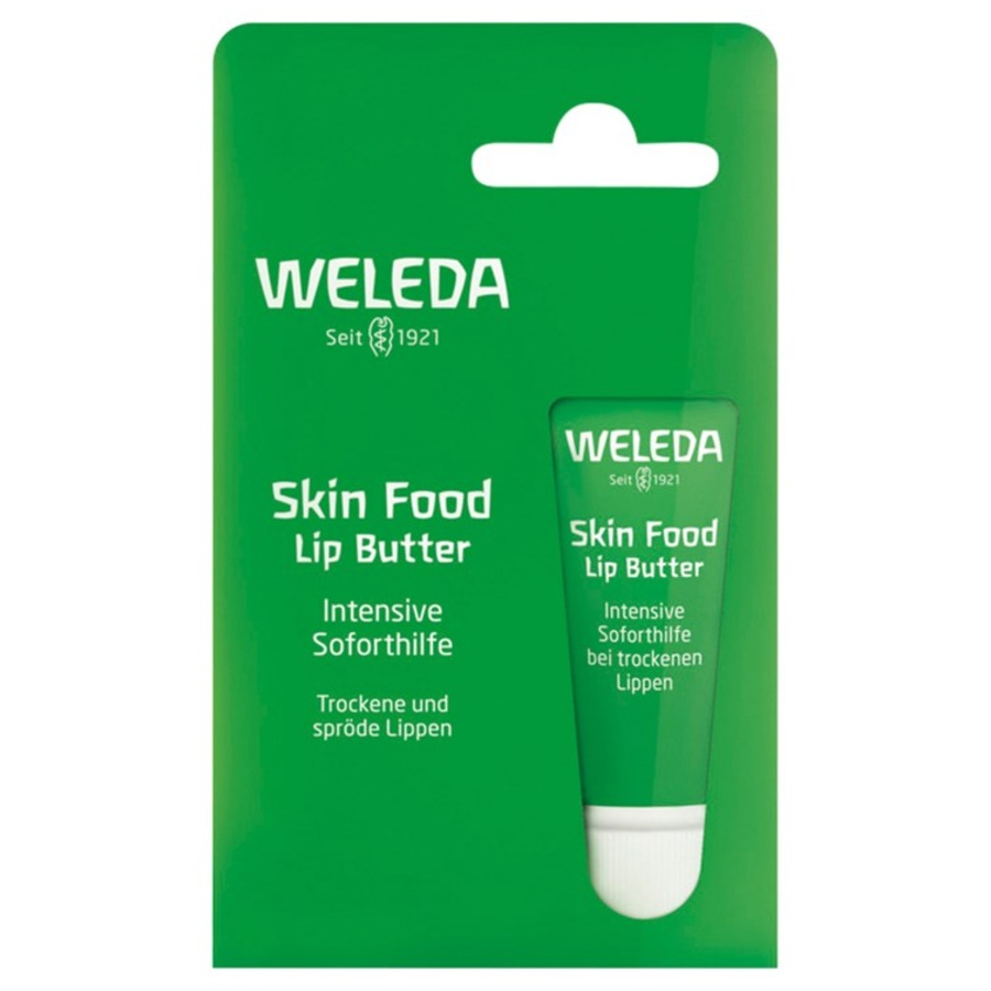 Weleda Cura degli occhi e delle labbra Aiuto immediato e intensivo per labbra secche e screpolate Skin Food Lip Butter Fino Al -60%